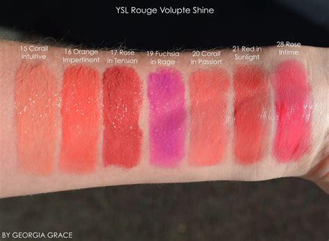 ysl rouge volupté shine 8|ysl rouge volupte shine swatches.